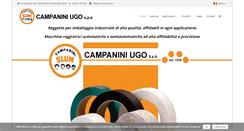 Desktop Screenshot of campaninispa.it